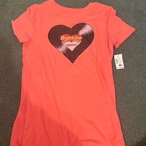 aeropostale,size M,coral t shirt
